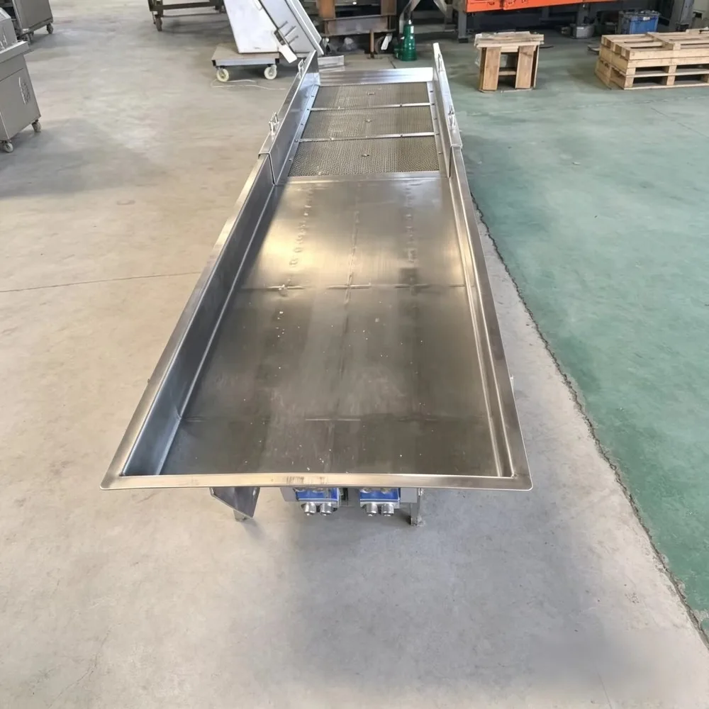 Vibratory Feeder with Screening Equipment Stainless Steel Automatic Feeding Machine for Mining Quarry Industrial