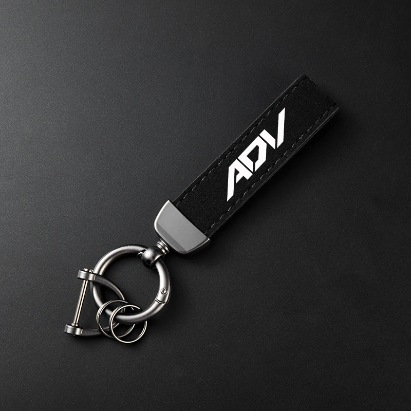 سلسلة مفاتيح من جلد الغزال عالية الجودة للدراجات النارية كيرينغ لهوندا Adv150 Adv350 Adv160 Adv 350 160 150 ملحقات