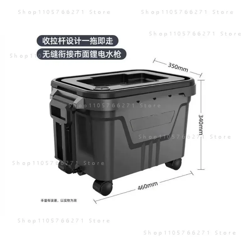 Movable Water Tank Universal Seated Four-legged with Wheels Free Installation Ultra-light Mobile Brush Car Water Tank