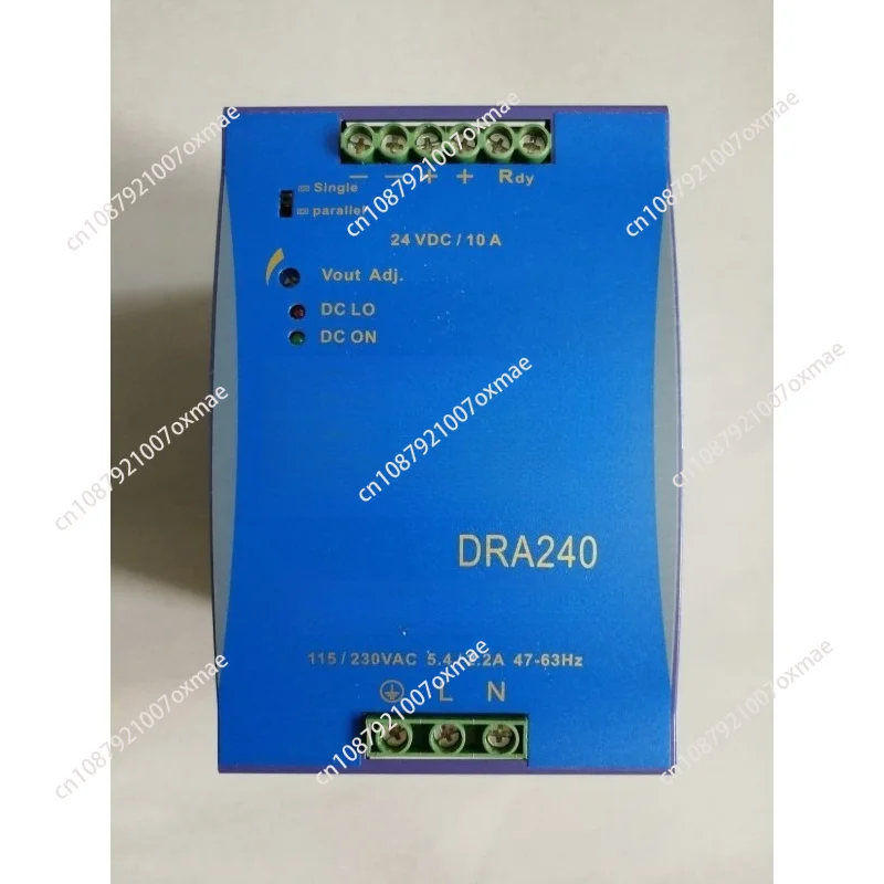 DRA240‑24A DIN Rail Switching Power Supply 240W 24V 10A Compatible with PW722 Industrial Elevator Power Supply