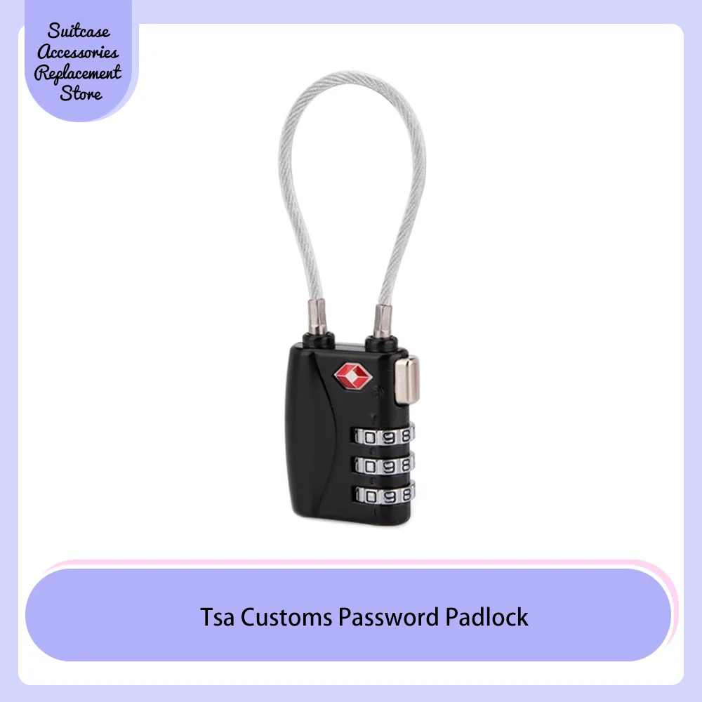 

TSA Customs Password padlock S806 Suitcase Combination lock Luggage Luggage bag mini small lock color abundant in stock