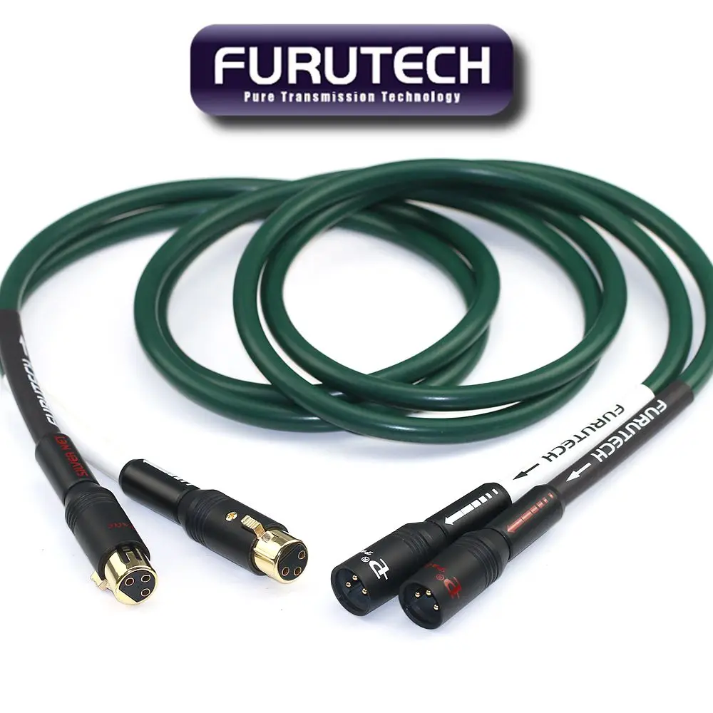 Japanese Furutech FA-220 OCC HiFi Audio XLR Canon Balance Line Microphone Cable Mixing Console Public Bus