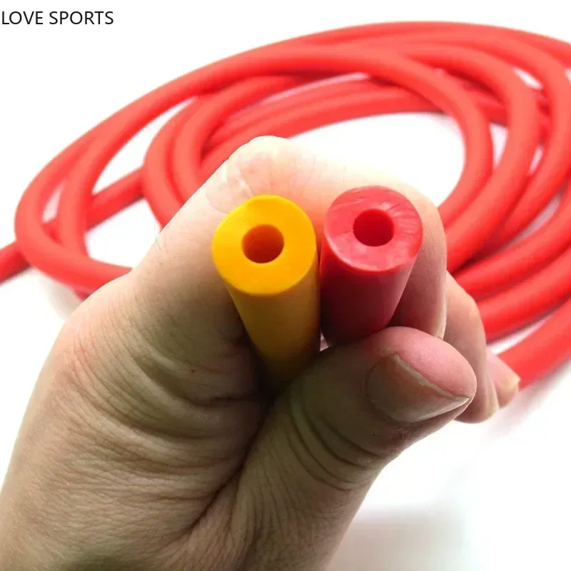 Nuevo 50120 bandas de resistencia equipo de Yoga 1-3 metros banda elástica roja equipo deportivo de Fitness trampolín divertido equipo de gimnasio en casa