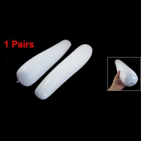 Inflatable Long Boots Shoes Stand Holder Stretcher Support Shaper Pair