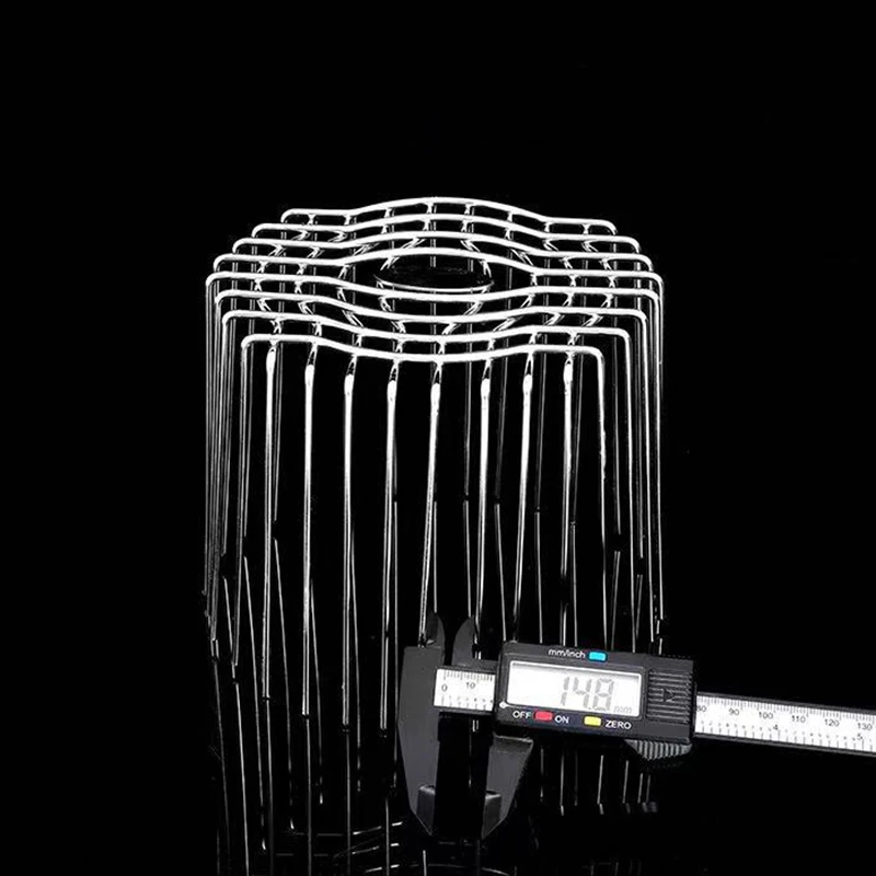 

НОВАЯ крышка для водостока из нержавеющей стали, защита от засоров, ловушка для листьев и мусора, заглушка для дождеприемной трубы