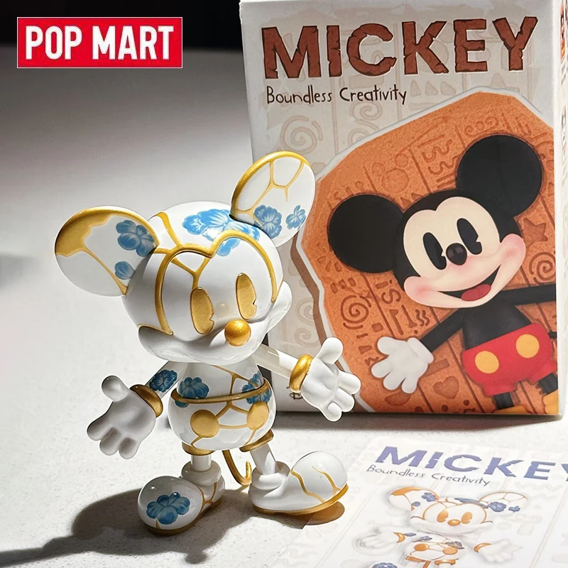 

POP MART Disney Mickey Creative Boundless 3.0 Series Blind Box Miniature Model Children's Collectible Toy Birthday Gift