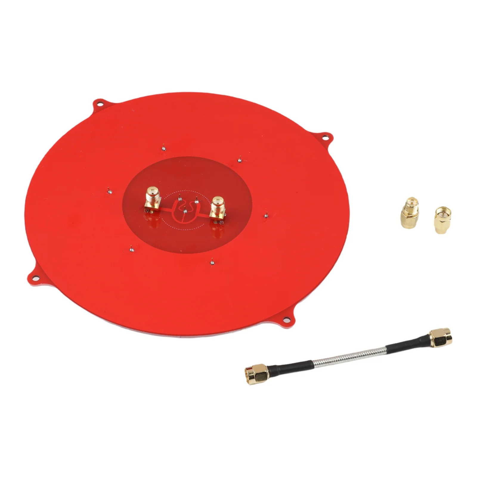 150mm 5.8GHz For Triple Feed Patch Array For Antenna 14dBi Gain LHCP For FPV Image Transmission With For Sma Female Connector