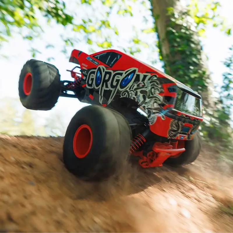 2025 Arrma 1/10 Gorgon Magic Snake Mega 550 RC Auto Simulation Fernbedienung Elektrisch gebürstetes Off-Road-Kletterfahrzeugmodell