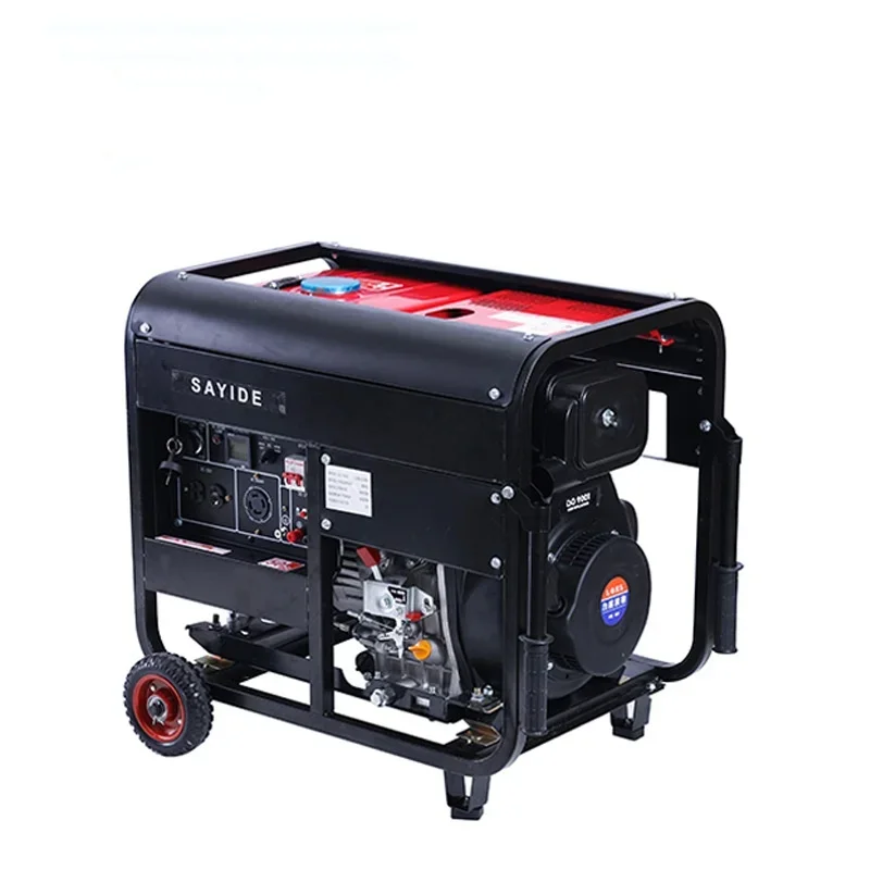 #YUNYI 5KW 6KW 8KW 10KW Camping homeuse Portable electric Generators open frame diesel generator 6kva 8kva 10kva 12kva