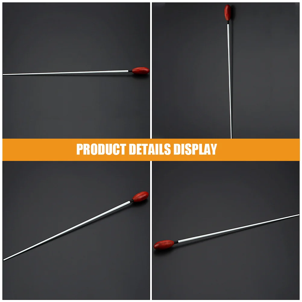 عصا توصيل خشب الورد لأداء موسيقى الأوركسترا، عصا إيقاع خشبية للمناسبات الرياضية للرقص والحفلات الموسيقية