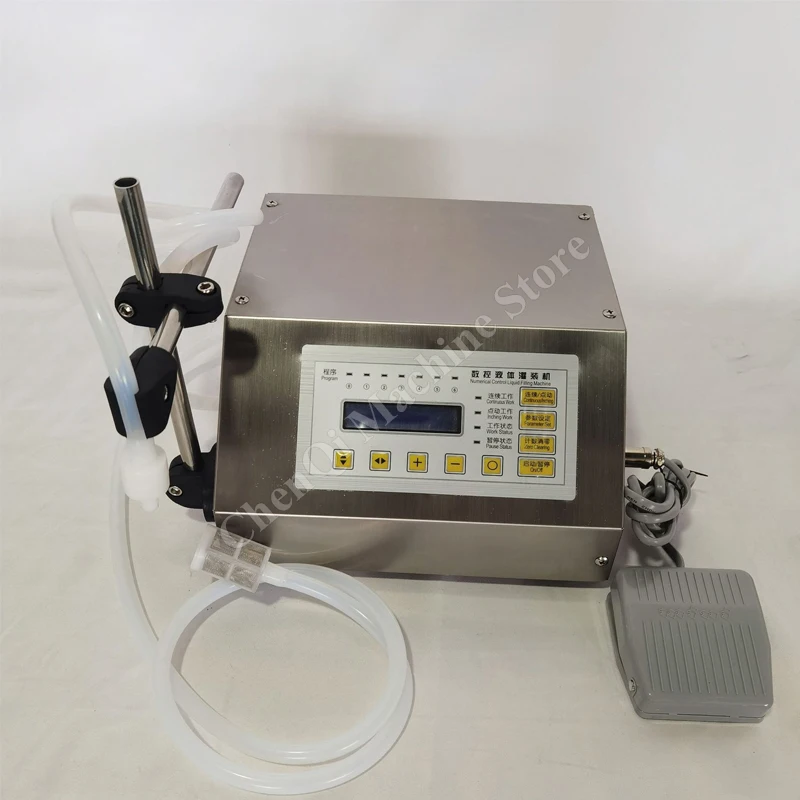 Maszyna do napełniania płynami 220V z cyfrową pompą sterującą, do napełniania butelek z wodą i napojami, 10ML-3000ML, elektryczna maszyna napełniająca.