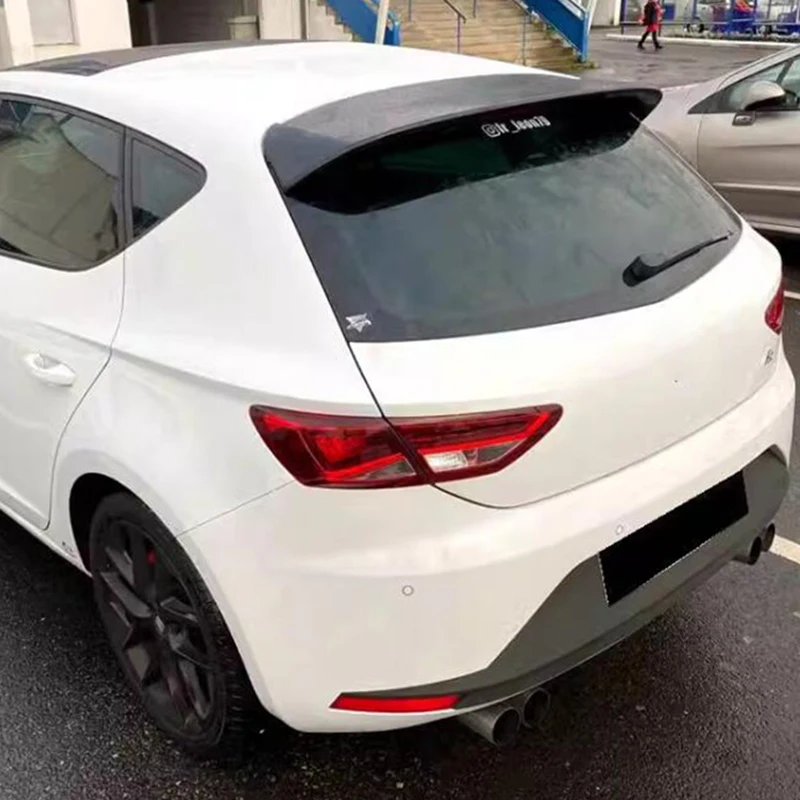 For Roof Spoiler Wing Seat LEON MK3 Hatchback 5Door Car Trunk Rear Lip Body Kit 2012-2020 Year