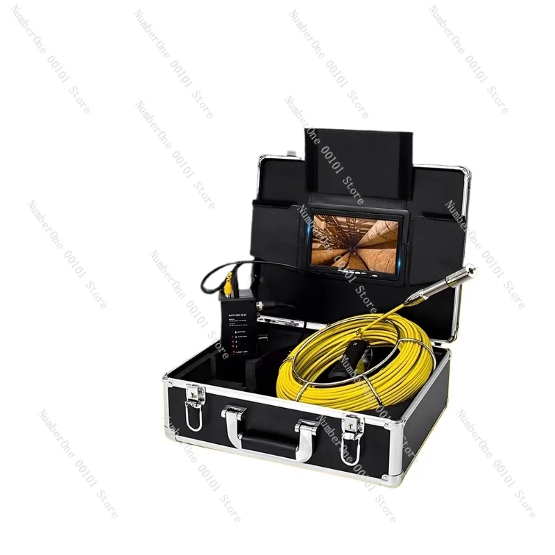 Qiao Jiang Industrial Pipe Endoscope Visual HD Camera Municipal Sewer Pipe Video Detector Waterproof