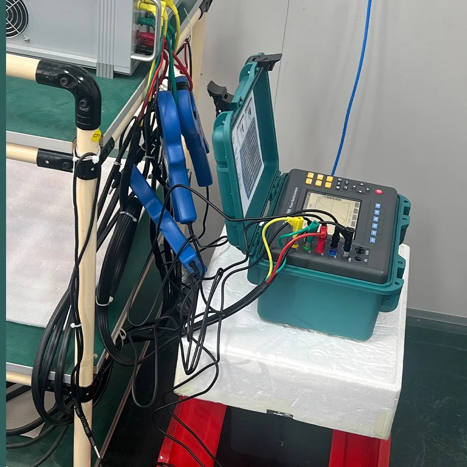 ES4000 Portable Full Energy MeteThree-Phase Power Quality Analyzer With LCD Display for Transformer Testing Network Work
