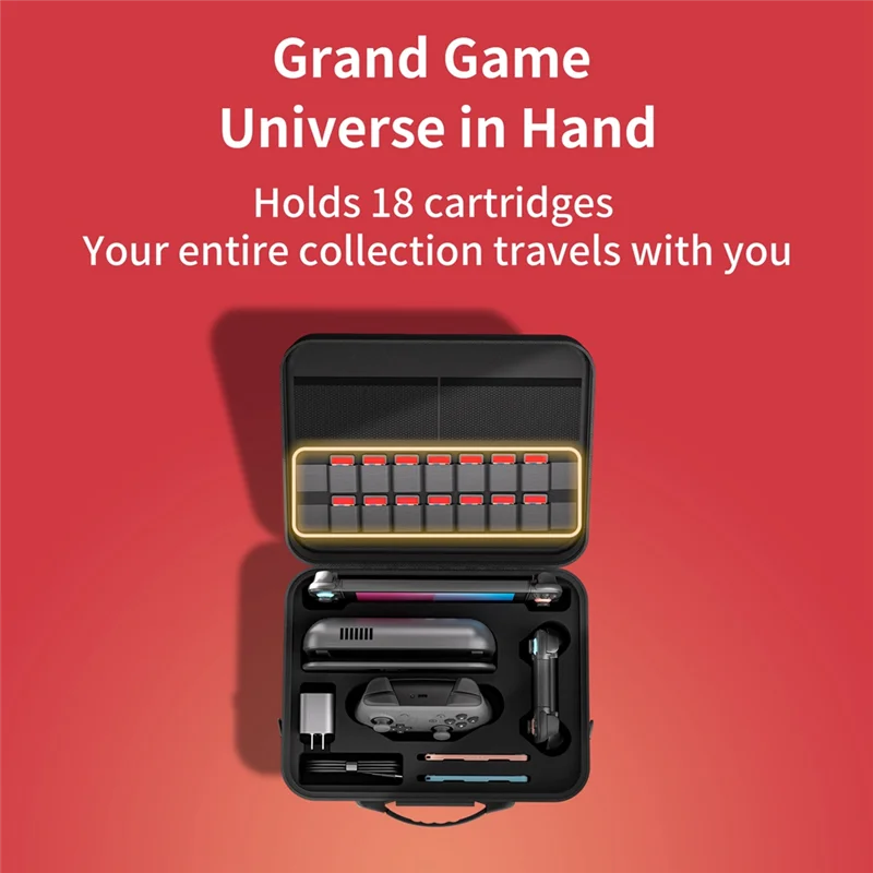 

【Buy It-Now!】Protective Storage Bag For Nintendo Switch 2 Accessories Carrying Case Portable Travel Shoulder Handbag