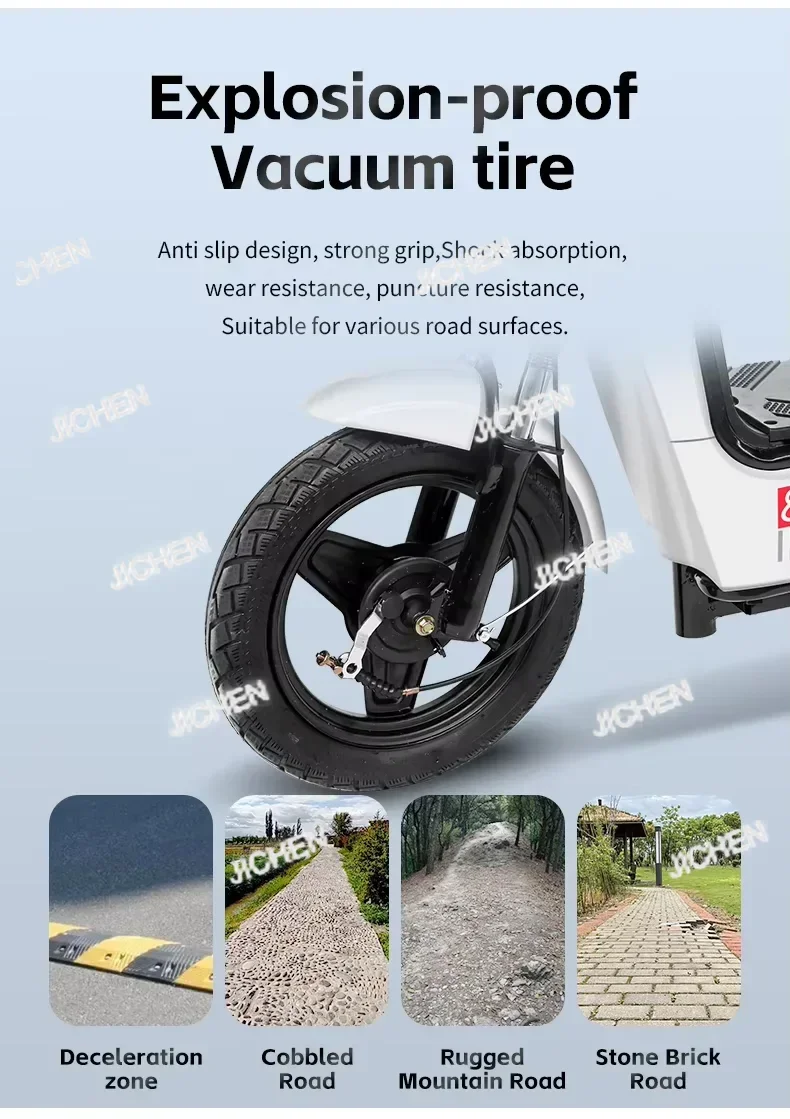 ชุดอุปกรณ์จักรยานไฟฟ้าแบบเต็มระบบกันสะเทือน HG สำหรับผู้ใหญ่ ยางอ้วน ขับขี่แบบออฟโรด