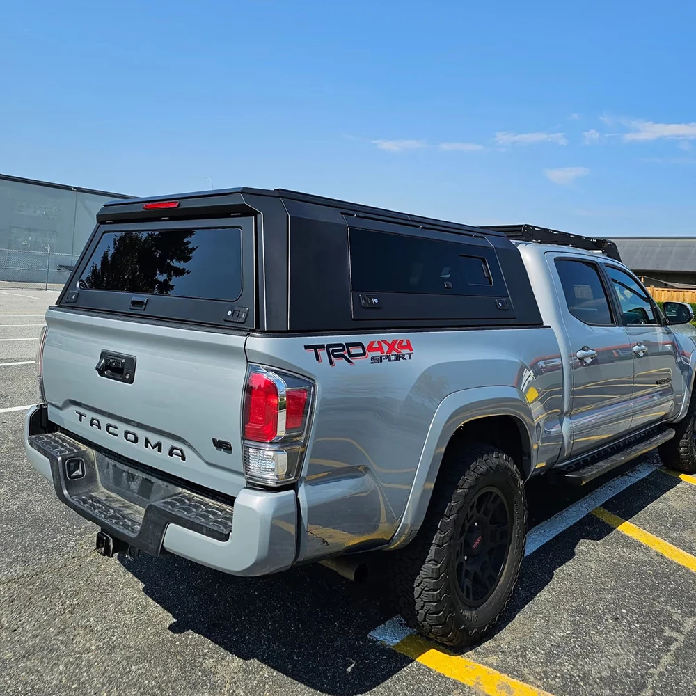 

Dream Garage Premium Aluminum Truck Canopy Pickup Toppers Hardtop Waterproof Locking Tailbox Easy Installation For Tundra