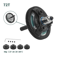 Hardened Steel Spur Gear Upgrade Parts 48P 72T 76T 83T 86T 90T RC Car Upgrade Parts for Slash 2WD VXL Bandit Rustler Stampede