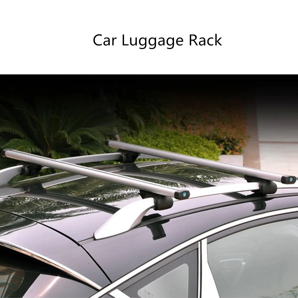 

1 Pair Car Luggage Rack Crossbars Universal Travel Rack SUV Off-road Vehicle Load Luggage Box Roof Rack