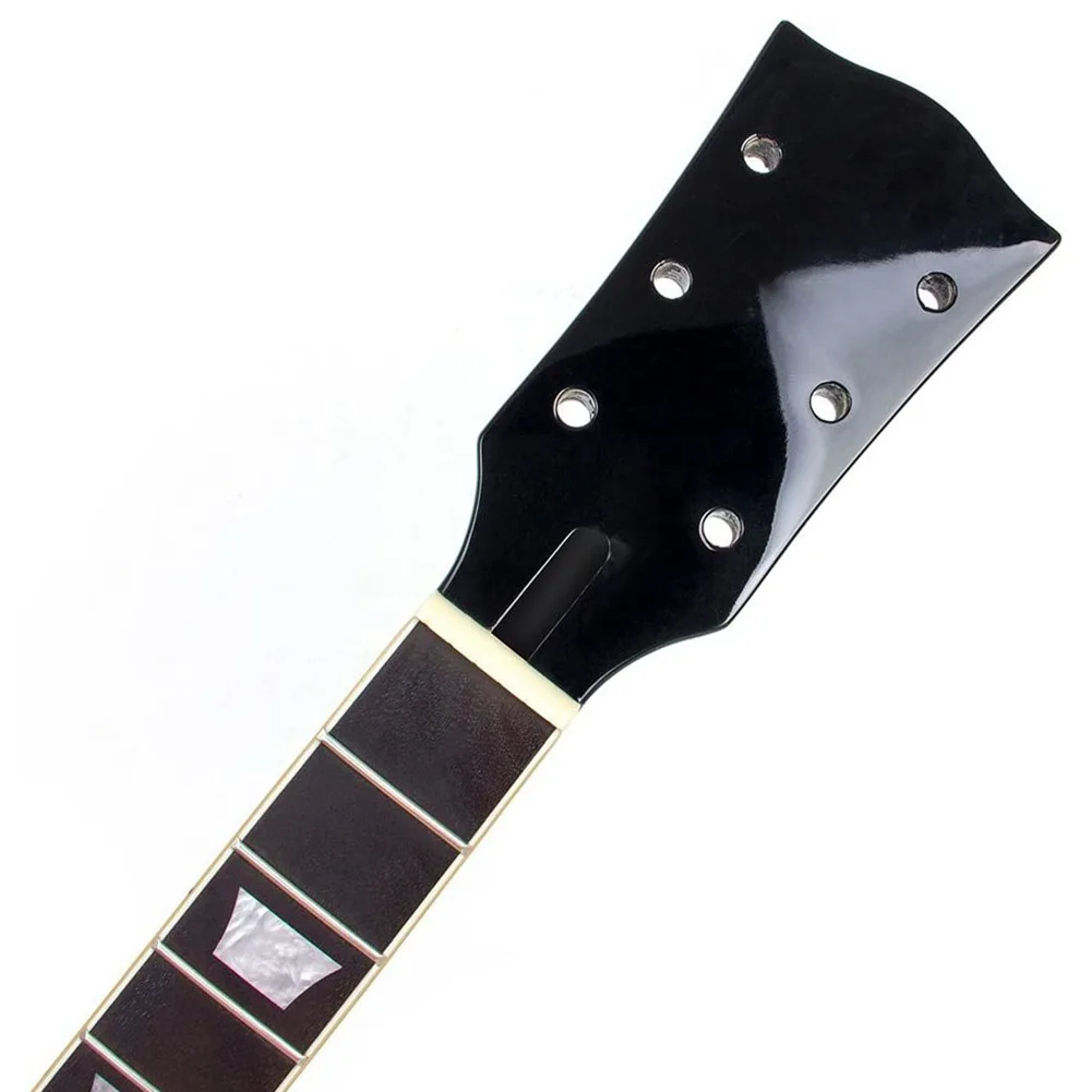 maple electric guitar handle neck rosewood fingerboard for Gibson Les Paul LP (black) ，22frets