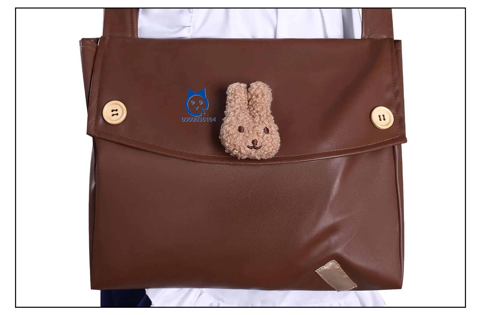 حلم بانج الجديد! أزياء Ave Mujica التأثيرية أنيمي واكابا موتسومي الأزرق زي مدرسي فستان لعب الأدوار شعر مستعار كوميك كون حفلة الهالوين