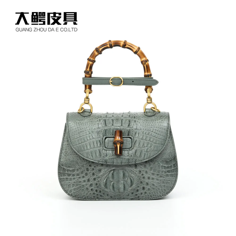 2024 New Designer Crocodile Leather Women Handbag Fashion Genuine Leather Lady Shoulder Bag Luxury Leisure Bag For Woman 45