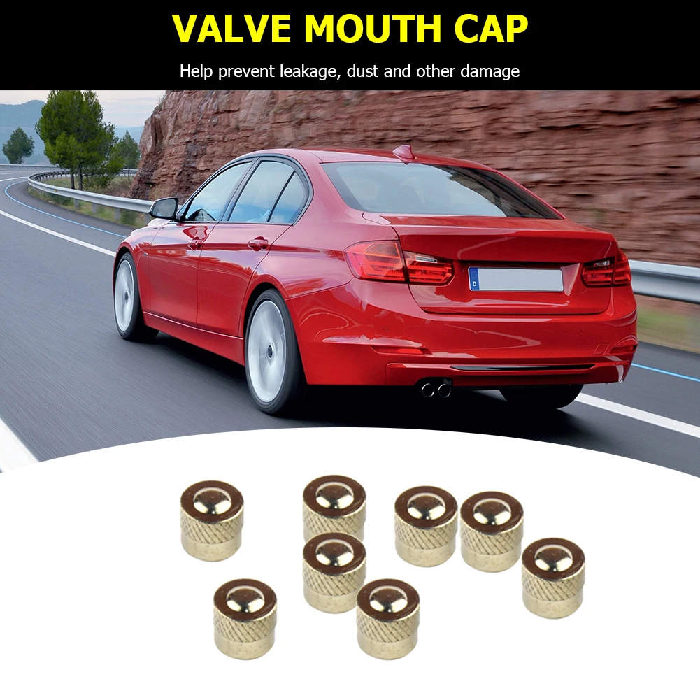 معدن النحاس سيارة الإطارات صمام الجذعية قبعات الهواء السيارات عجلة الاطارات صمام قبعات الغبار يغطي اكسسوارات السيارات التصميم استبدال