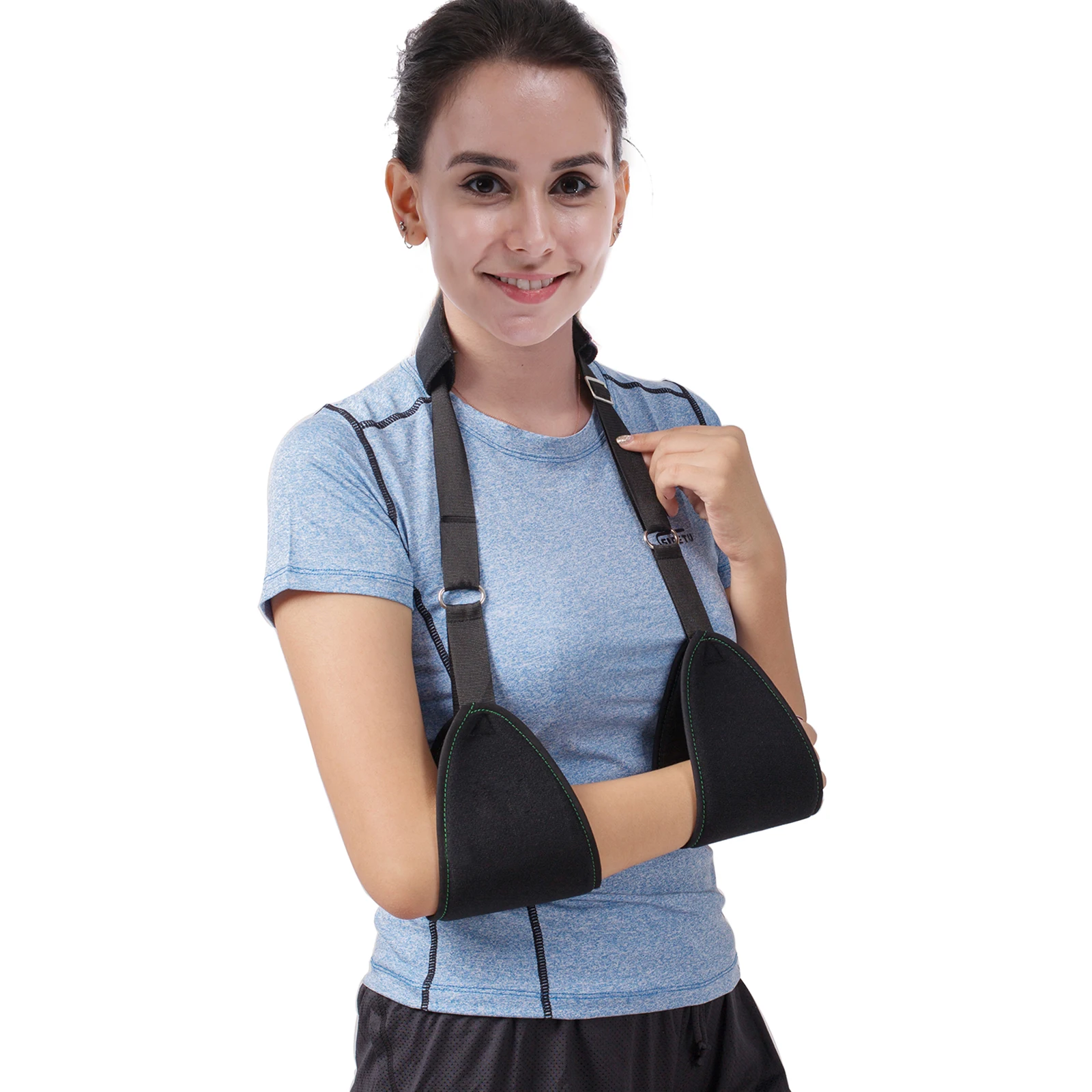 

Arm Sling Shoulder Immobilizer Rotator Cuff Wrist Elbow Forearm Support Brace Strap with Soft Comfortable Padded Lightwet