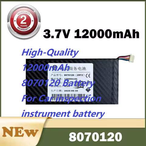 High-Quality 12000mAh 8070120 Battery For Car inspection instrument battery