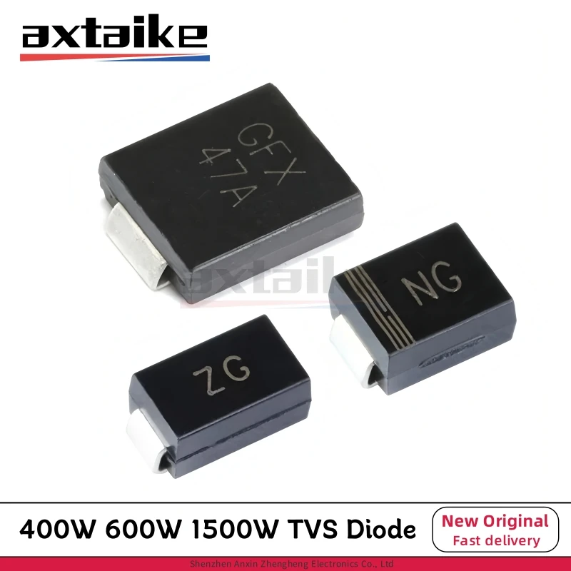 

20PCS SMAJ188A SMAJ188CA SMBJ188A SMBJ188CA SMCJ188A SMCJ188CA DO-214AA/AC/AB 400W 600W 1500W 188V Uni Bi Directional TVS Diode