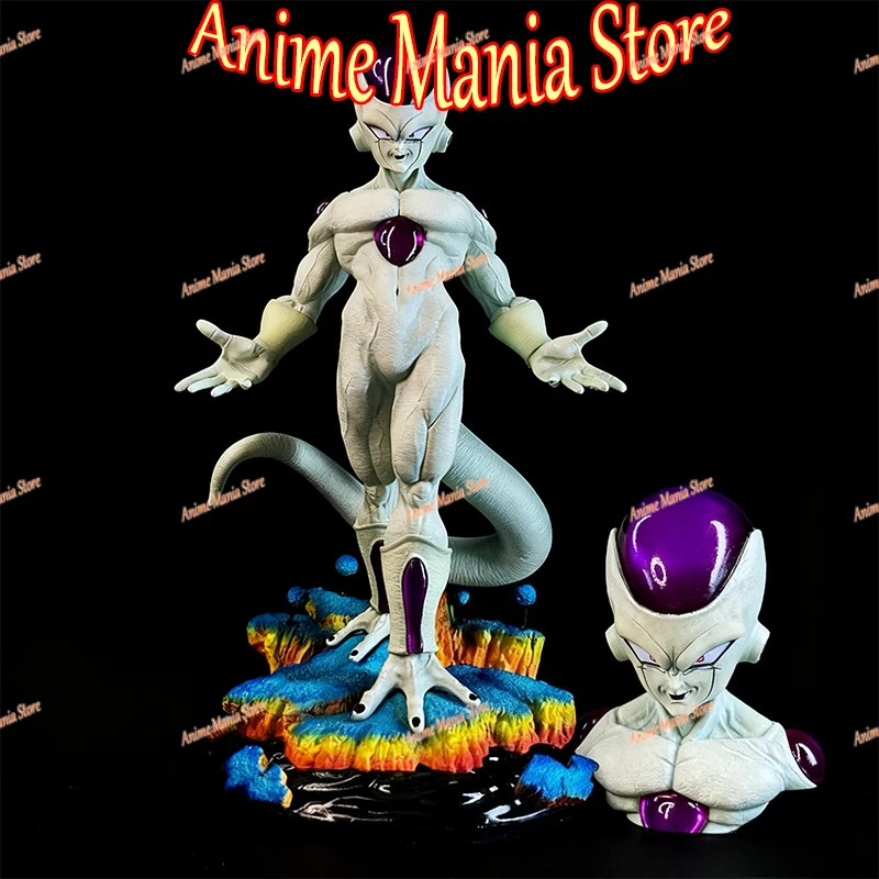 

Аниме Dragon Ball YS Frieza Фигурка Final Form Fourth Form 28 см ПВХ Фигурка Коллекционная модель Namek Saga Super Saiyan Подарок