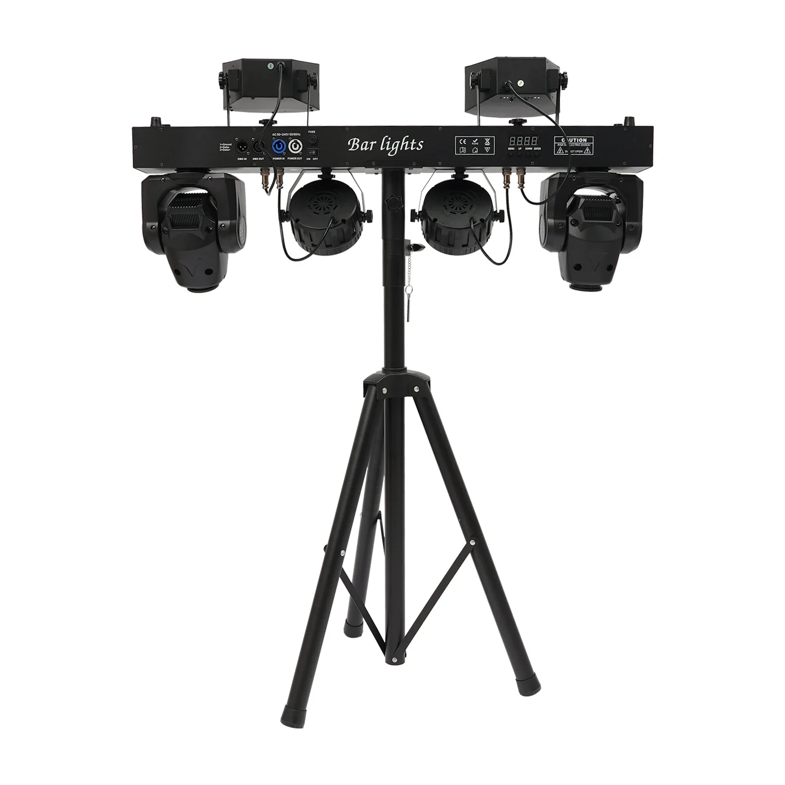 ضوء بار Moble، ضوء DJ LED لأرضية الرقص، مصباح حفلة DJ مع حامل ثلاثي القوائم، حفلة كبيرة، أداء الفرقة