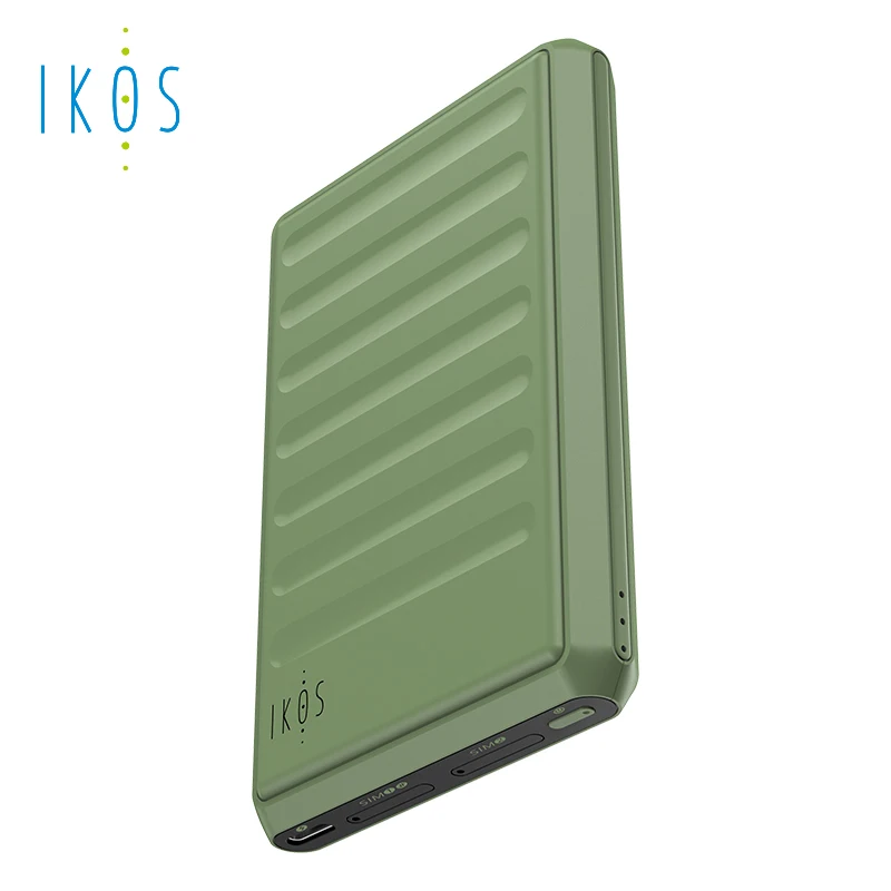 IKOS K7 아이폰용 SIM 어댑터, 2 개 또는 4 개의 SIM 카드, 동시 통화, SMS, WiFi 핫스팟, 데이터 공유, 인터넷 기능, 4G 