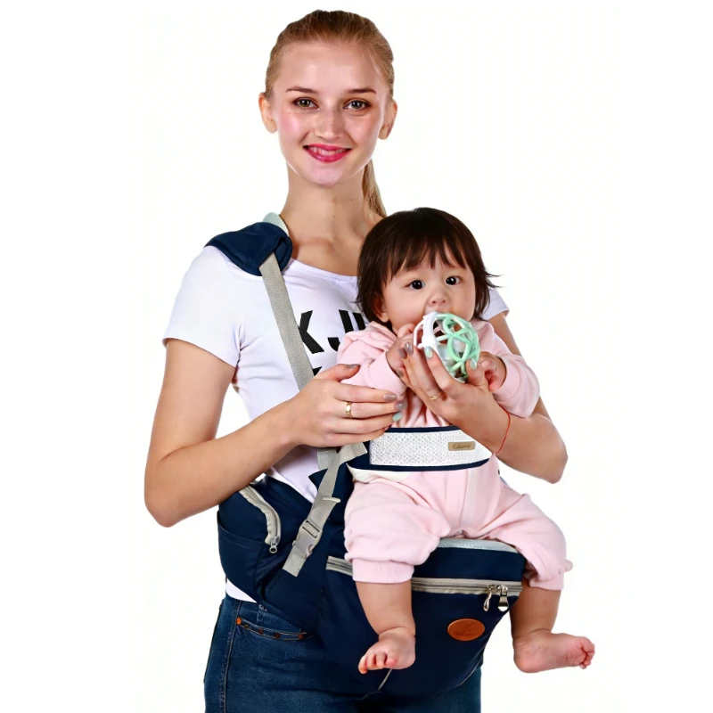 

Baby Carrier Baby Hip Seat Carrier Waist Stool for Child Infant Toddler with Adjustable Strap Buckle Pocket Soft Inner Backpacks