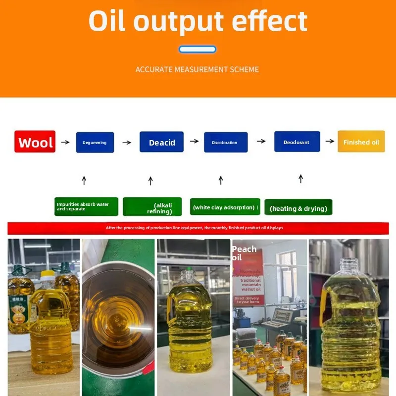 10-20 Ton Tea Seed Extraction Equipment Soybean Vegetable Oil New Refining Machine Commercial Oil Mill Oil Press