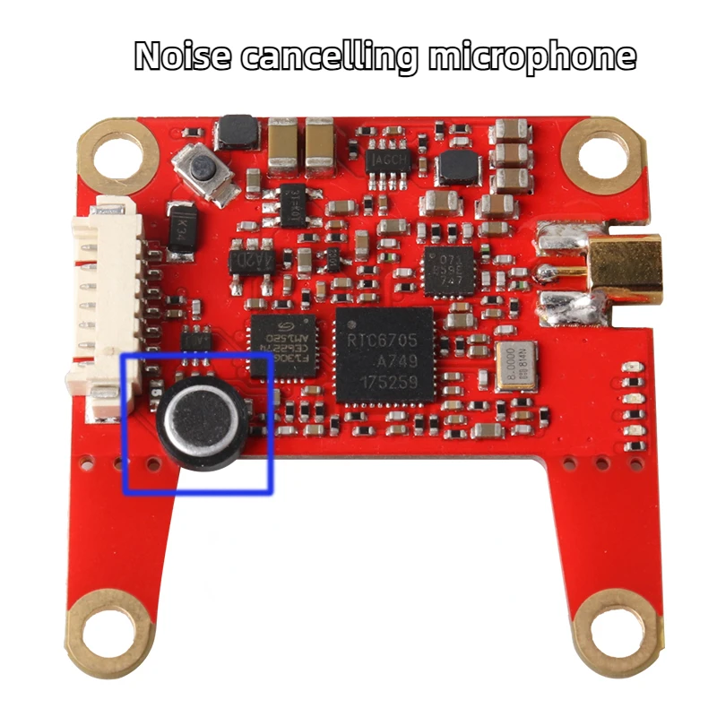 Transmisor de transmisión de imagen tipo torre 5,8g, potencia ajustable de 800mW con micrófono, FPV, accesorios para Dron, transmisión remota