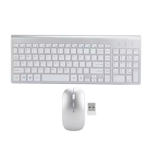 2.4G Wireless Keyboard and Optical Mouse Combo Laptop PC Computer Desktop Cordless Set Wireless Keyboard and Mouse Combo