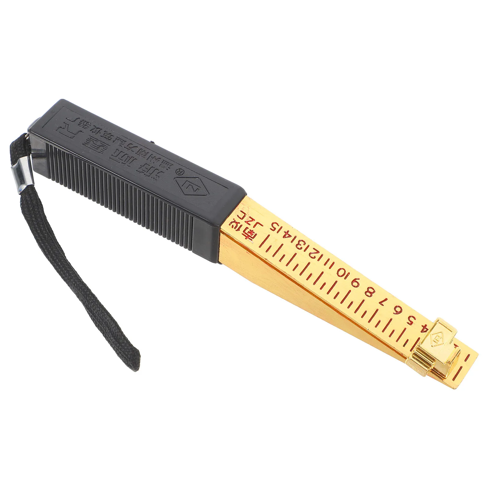 

Feeler Gauge 1 15mm Copper Plated Wedge Shaped Tools for House Inspection Mechanical Processing Flatness Measurement