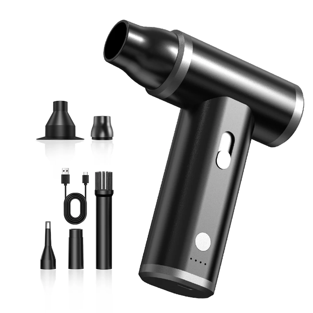 110000PRM Compressed Air Duster Rechargeable Portable Air Blower 2000mAh Handheld Dust Blower for Electric Devices Cleaning