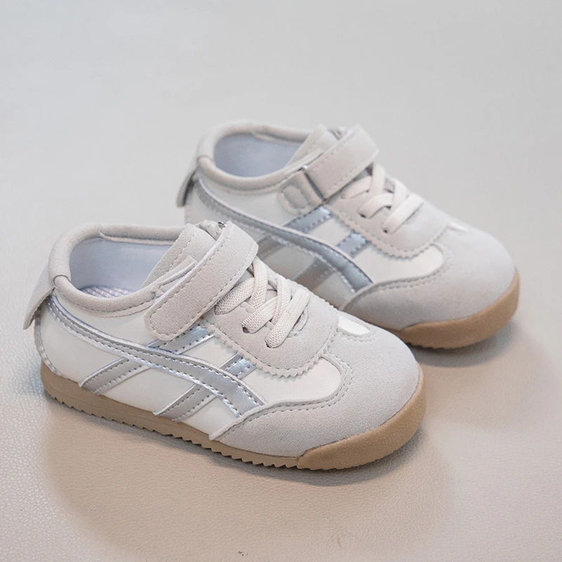 Autumn Children Casual Sneakers 2025 New Toddler Flat Shoes Boys Girls Retro Classic Fashion Non-slip Kids Outdoor Running Shoes