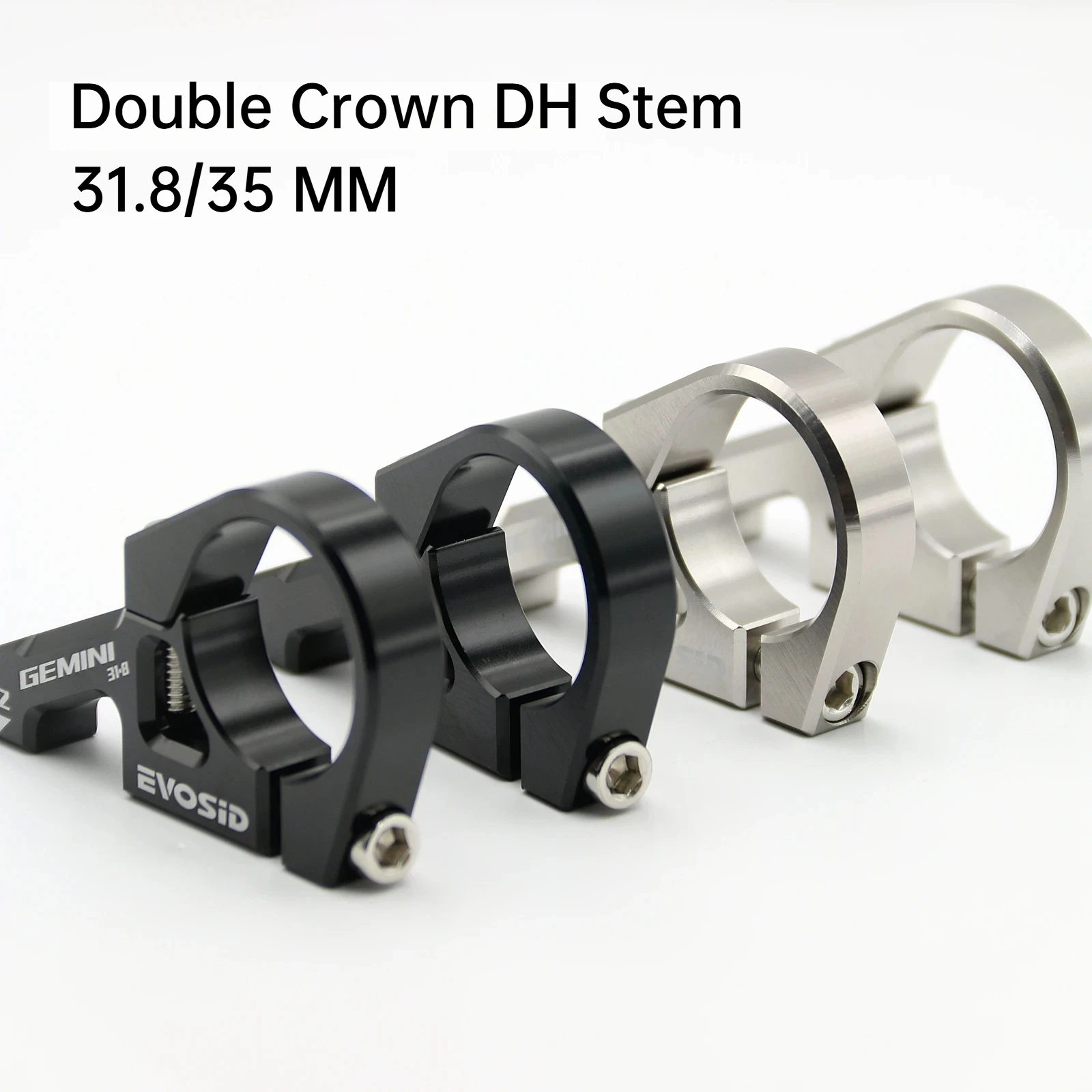 

EVOSID 35MM Downhill Bike Handlebar Stem 31.8MM Direct Mount MTB Stem CNC Length 52mm DH/AM/FR Bicycle Parts