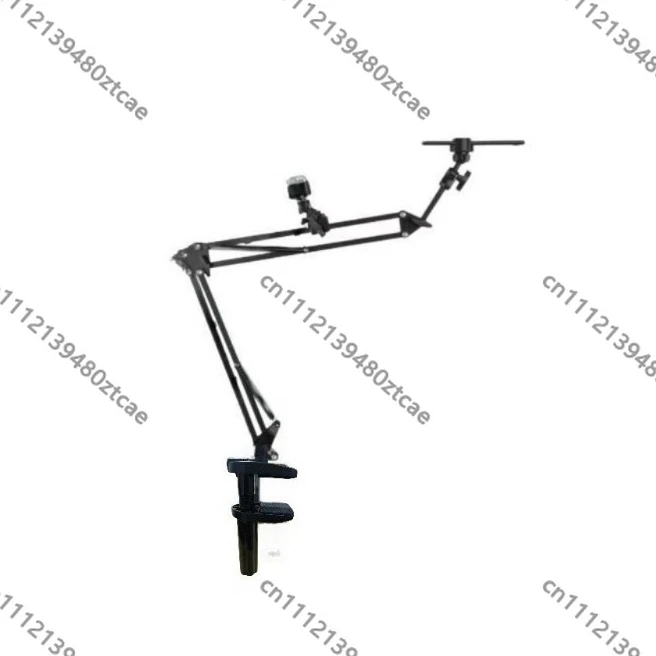 Desktop Bedside Phone Live Stream Stand With Fill Light For Nail Food Photography Broadcast Shooting Bracket