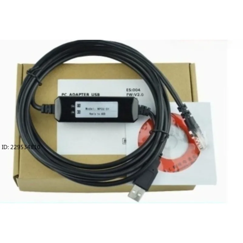 NPCU-01 for inverter ACS800 600 1000 DCS500 debugging cable USB data cable