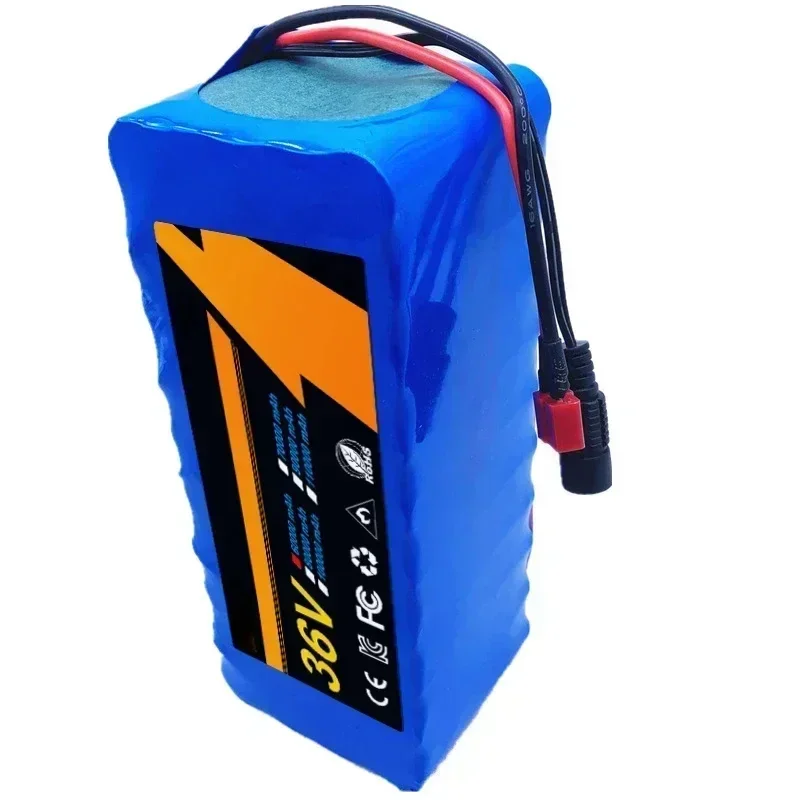 Batteria al litio da 36 V e 60.000 mAh per monopattino elettrico, pacco batterie 10S4P 18650 con caricabatterie in omaggio per monopattino elettrico.
