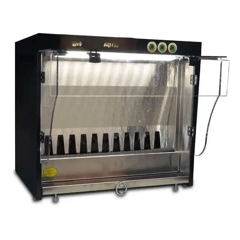 Water curtain box Negative pressure stainless steel spraying box Water curtain Exhaust pumping table Water curtain spraying box