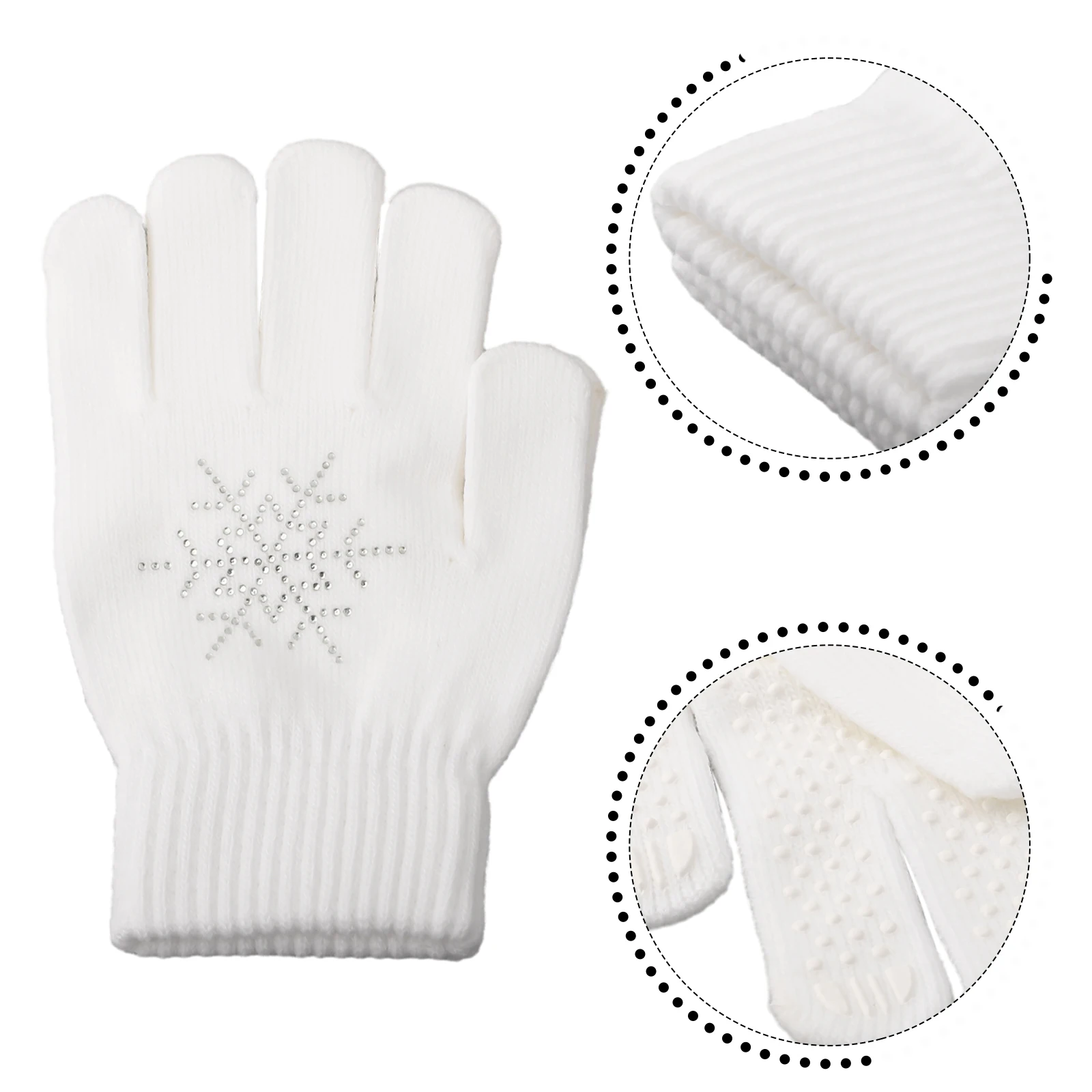 Figure Skating Gloves Non Slip Winter Warm Ice Sports Prevents Slipping Product Name Skating Gloves Specifications
