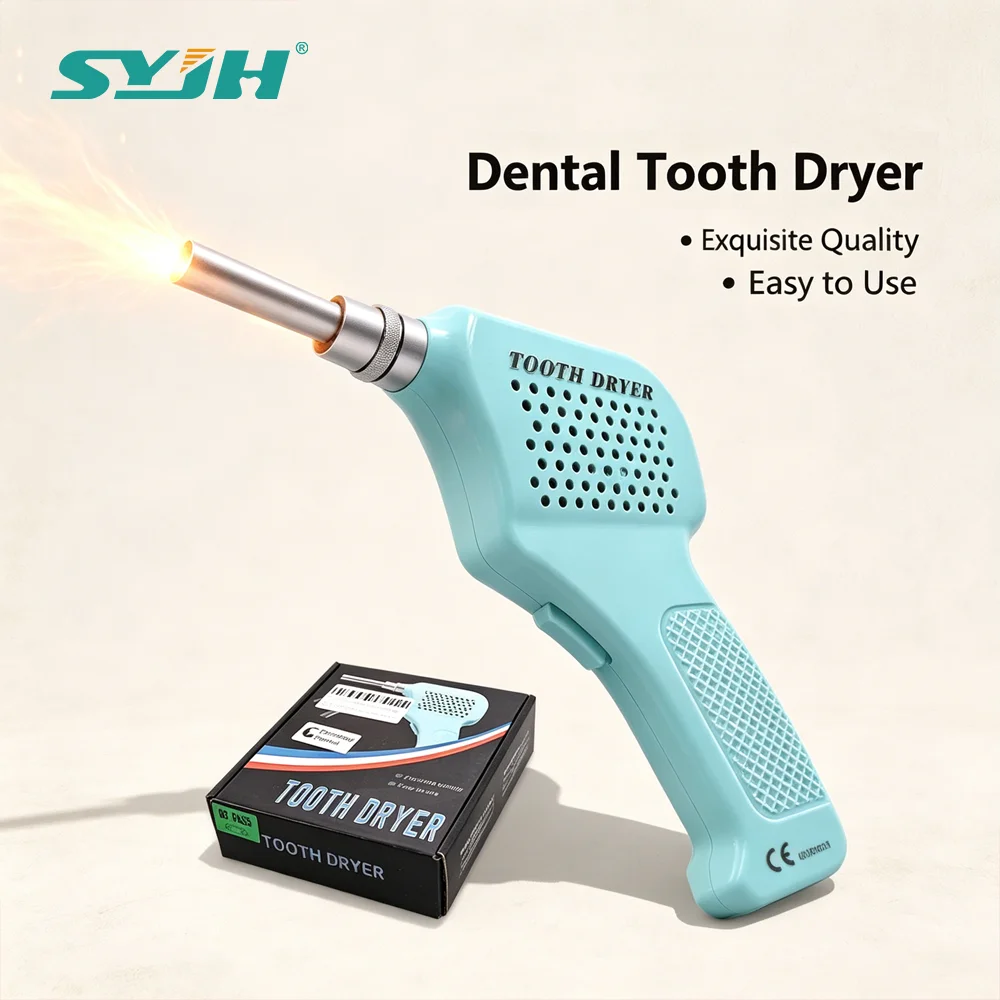 SYJH Tooth Dryer Electric Dental Lab Equipment 134℃ High Pressure Sterilization Dry Heater for Orthodontic Drying USB Charged