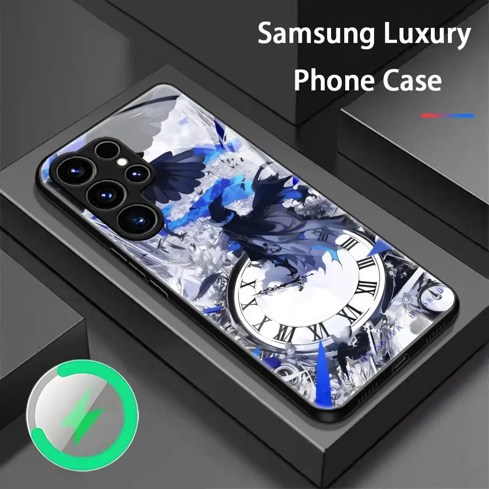 

Чехол для телефона Lord of Mysteries для Samsung S26 S25 S24 S23 S22 S21 S20 Plus Ultra, стеклянный магнитный чехол