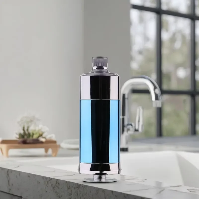 for Grade 10 UV Activated Carbon Water Filter Shower Head Certification Manual Removal Household Plastic Laundry Purifier