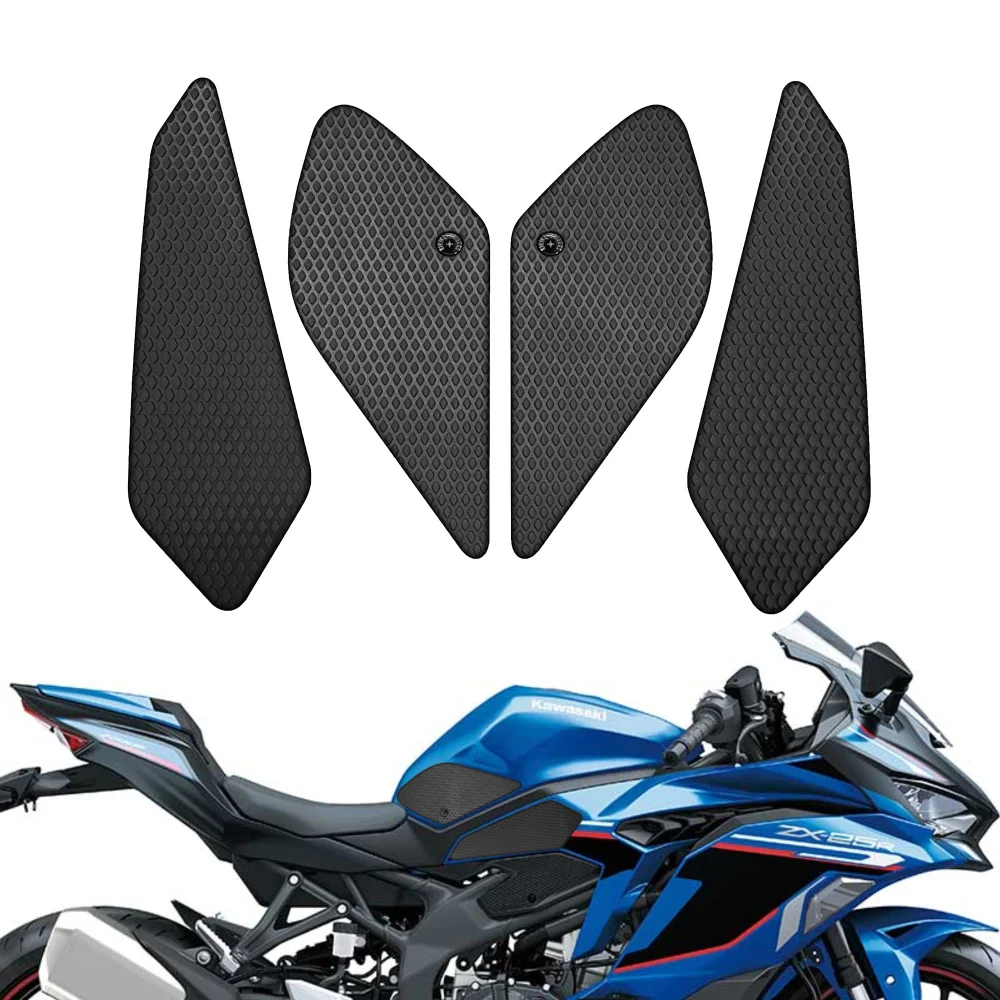 For Kawasaki Ninja ZX25R ZX25RR ZX4RR 2020 to 2024 2025 2026 Tank Pads Grips Handmade
